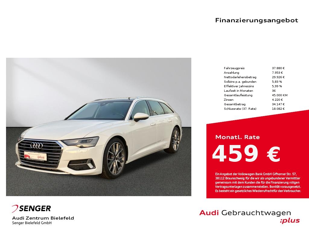 A6 Avant Sport 50 TDI quattro MMI LED Panorama 