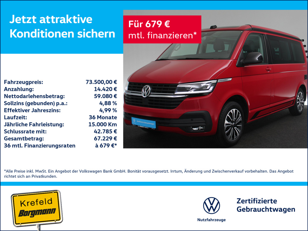 T6.1 California 2.0 TDI Coast Edition 4M