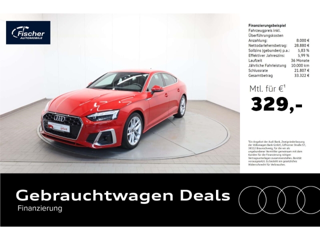 A5 Sportback 40 TDI S line