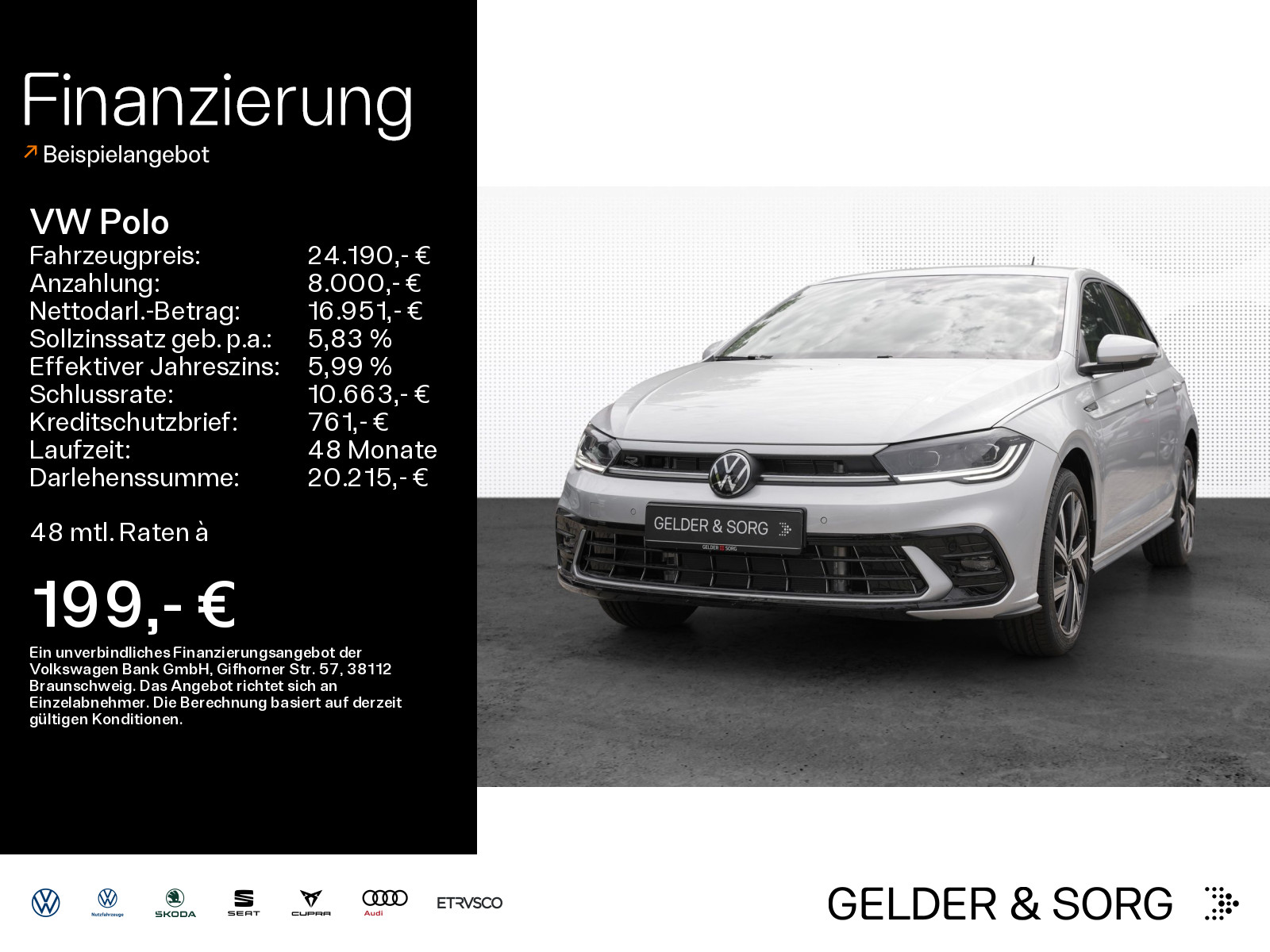 Volkswagen Polo 1.0 TSI R-Line