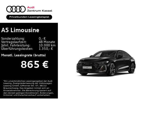 A5 Limousine TFSI S line quattro Matrix B&O HuD