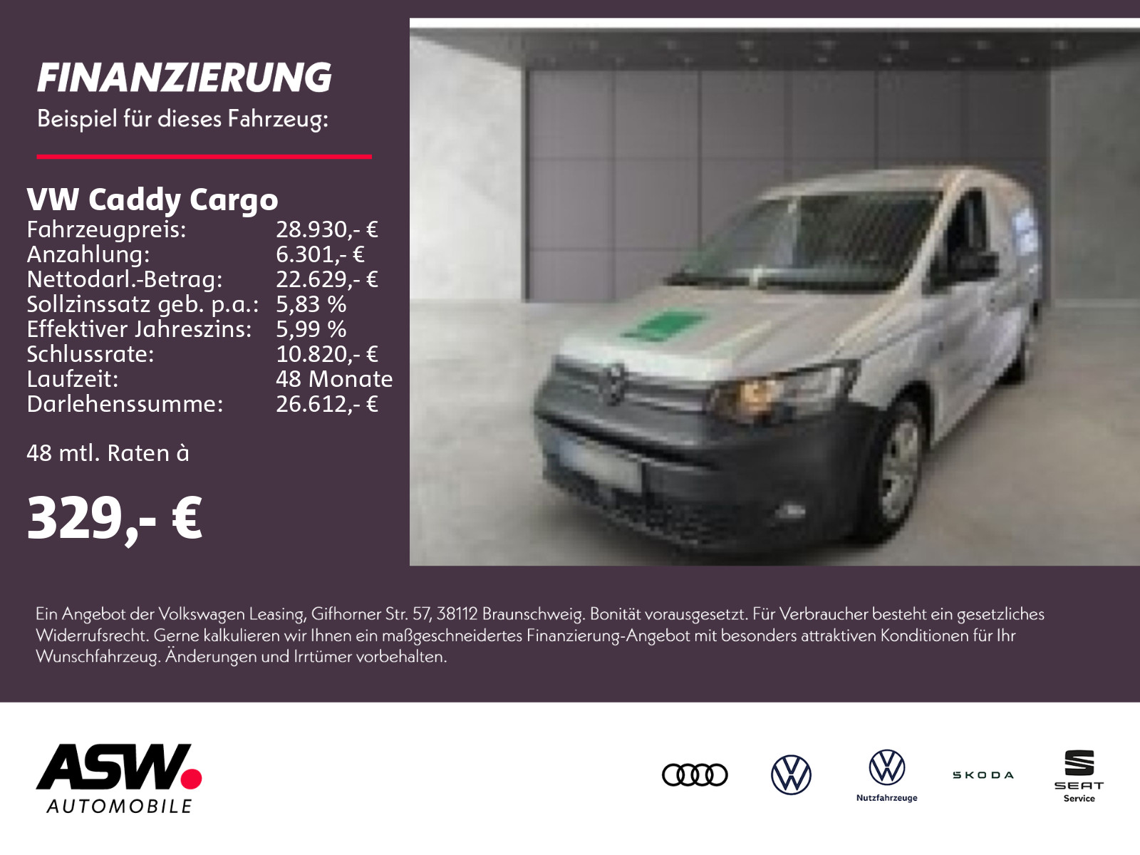 Caddy Cargo Maxi 2.0TDI DSG NAVI SHZ PDC RFK ACC