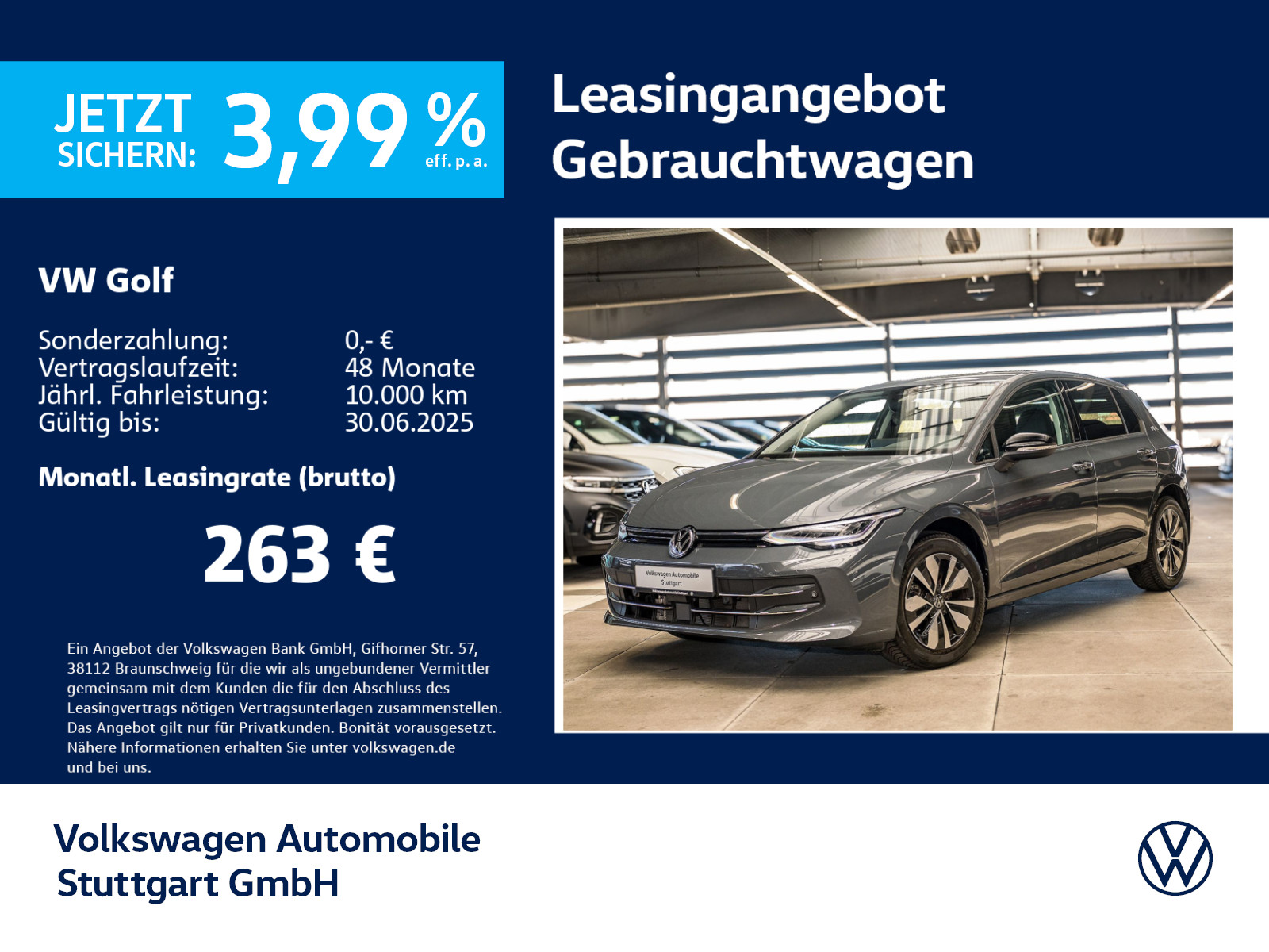 Volkswagen Golf 1.5 TSI 8 Goal