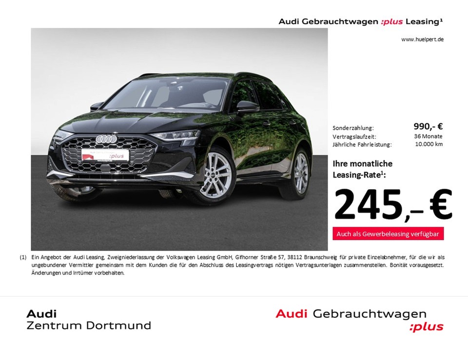 A3 Sportback 35 advanced FACELIFT AHK LM18 NAVI+