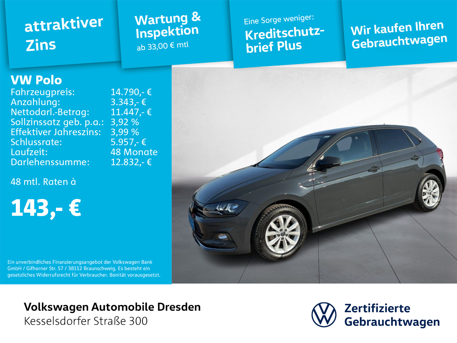 Volkswagen Polo 1.0 TSI Highline
