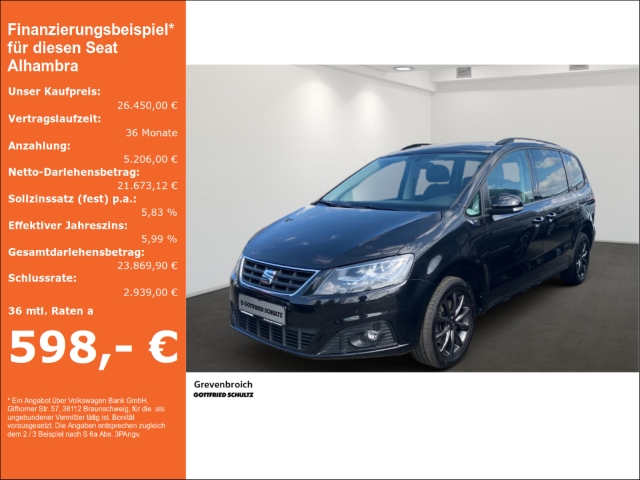 Alhambra 1.4 TSI DSG Style CAM 7-Sitzer AHK