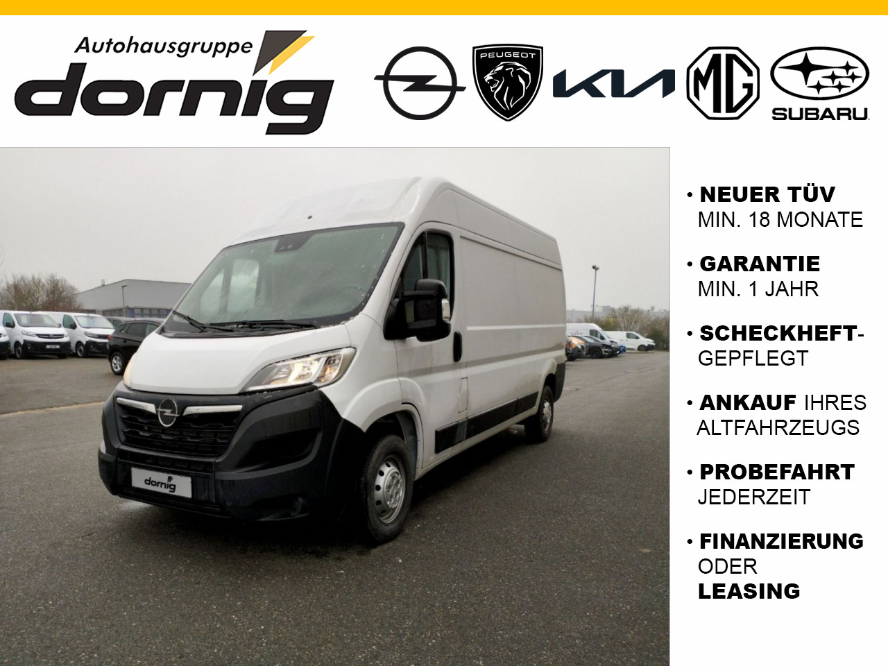 Movano Cargo L3H2 3,5t, City Paket *NP*
