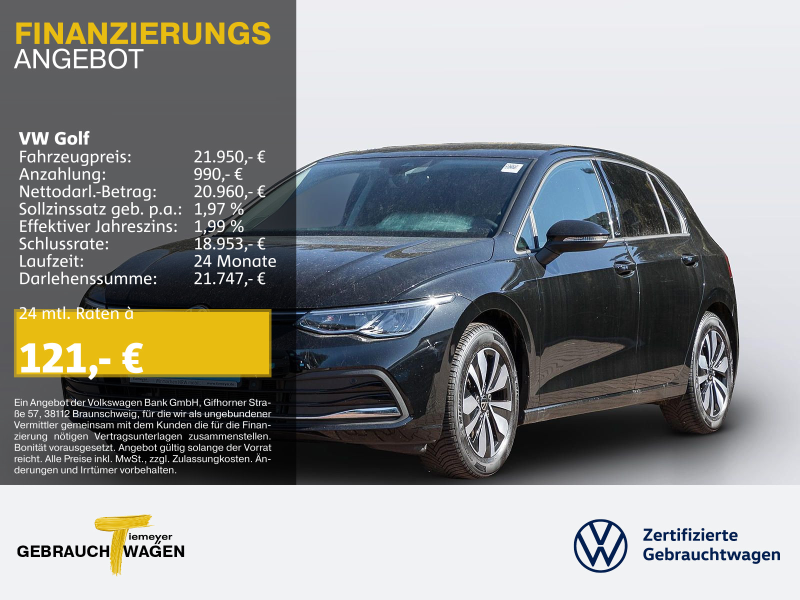Volkswagen Golf 1.5 TSI MOVE LM16