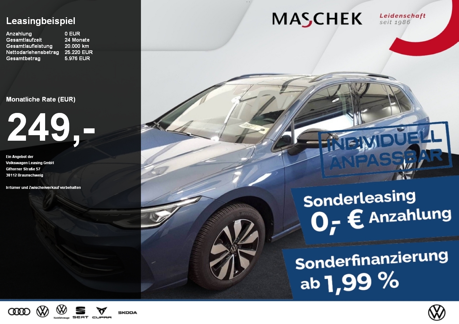 Golf Variant Goal 1.5 TSI Navi AHK Kamera GRA PD