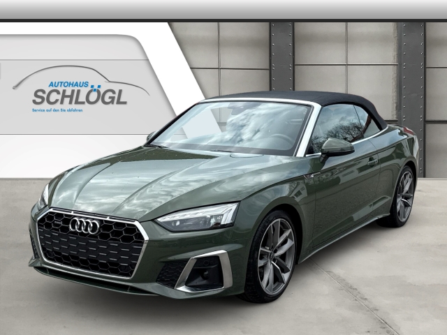 Audi A5 2.0 TDI quattro Cabriolet 40 S line El Blendfreies Fernl