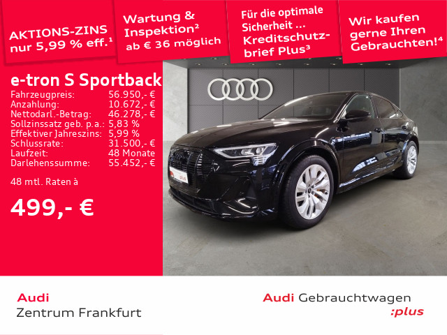 Audi e-tron S Sportback quattro