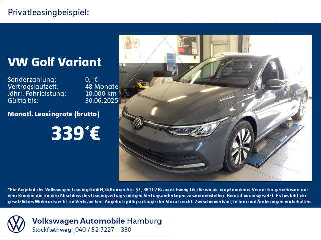 Golf VIII Variant 1.0 eTSI Life DSG Navi LED ACC