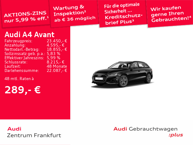 Audi A4 Avant 35 TFSI