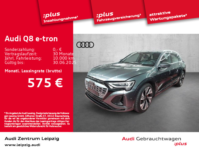 Q8 e-tron 55 qu. S line *Matrix*HuD*Air*22kW*