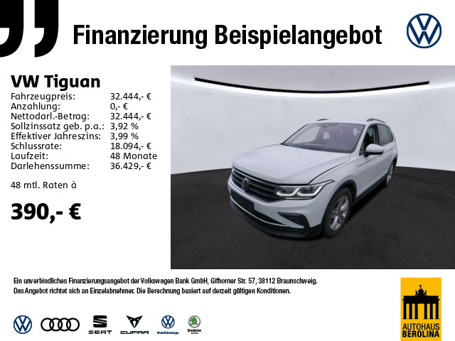 Tiguan 2.0 TDI 4M Life DSG *MATRIX*AHK*360°*SHZ*