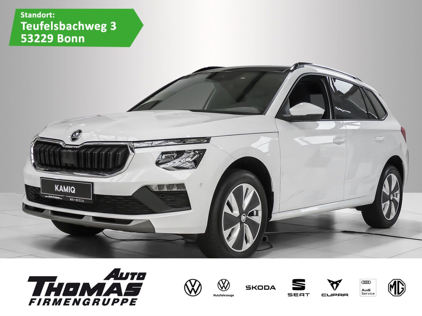 Kamiq Selection 1.5 TSI DSG LED NAVI ACC PANO