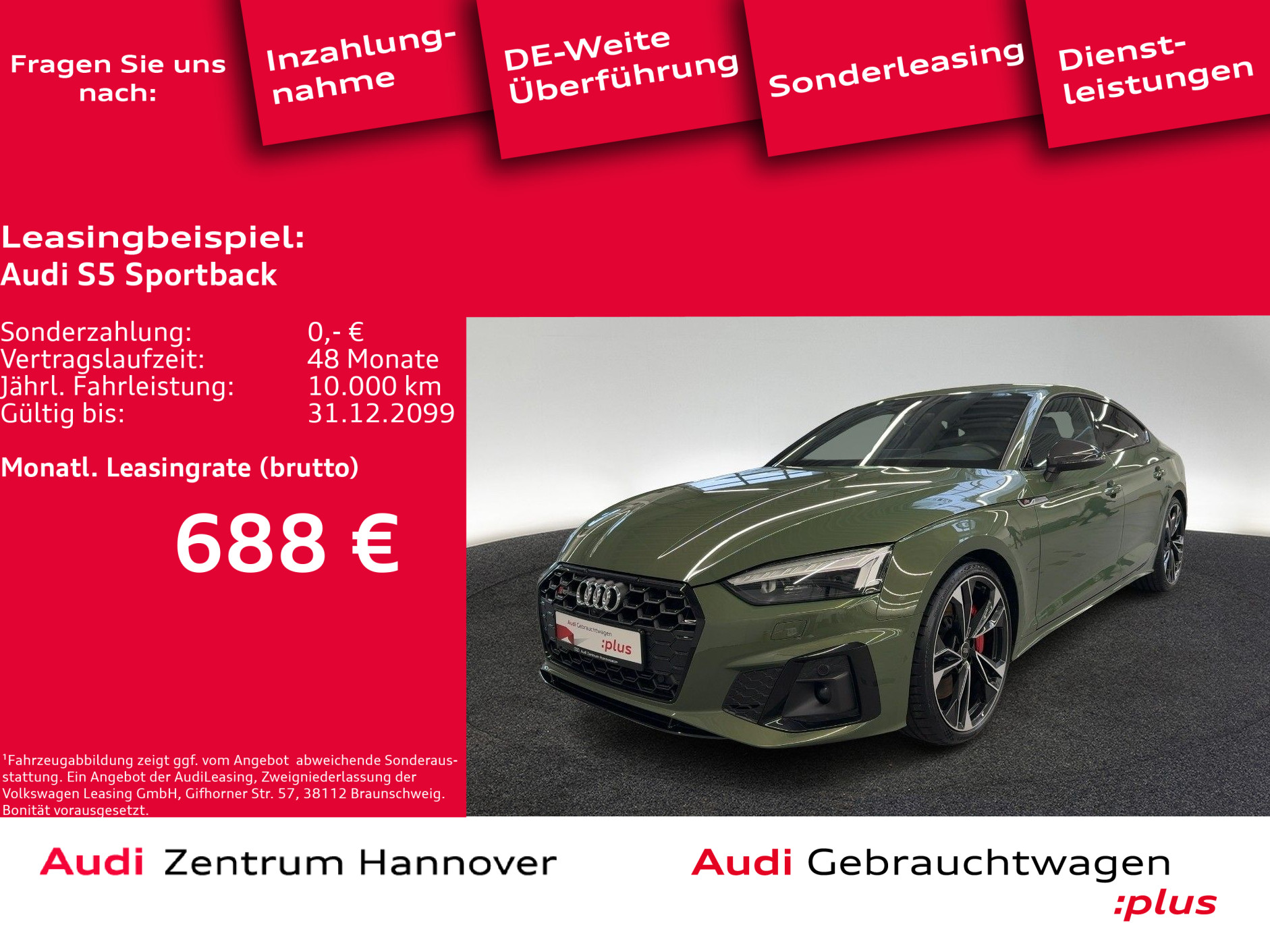 Audi S5 3.0 TDI Sportback quattro