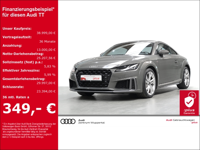 TT Coupe 45 TFSI QUARO B&O MATRIX ALCANATARA DAB