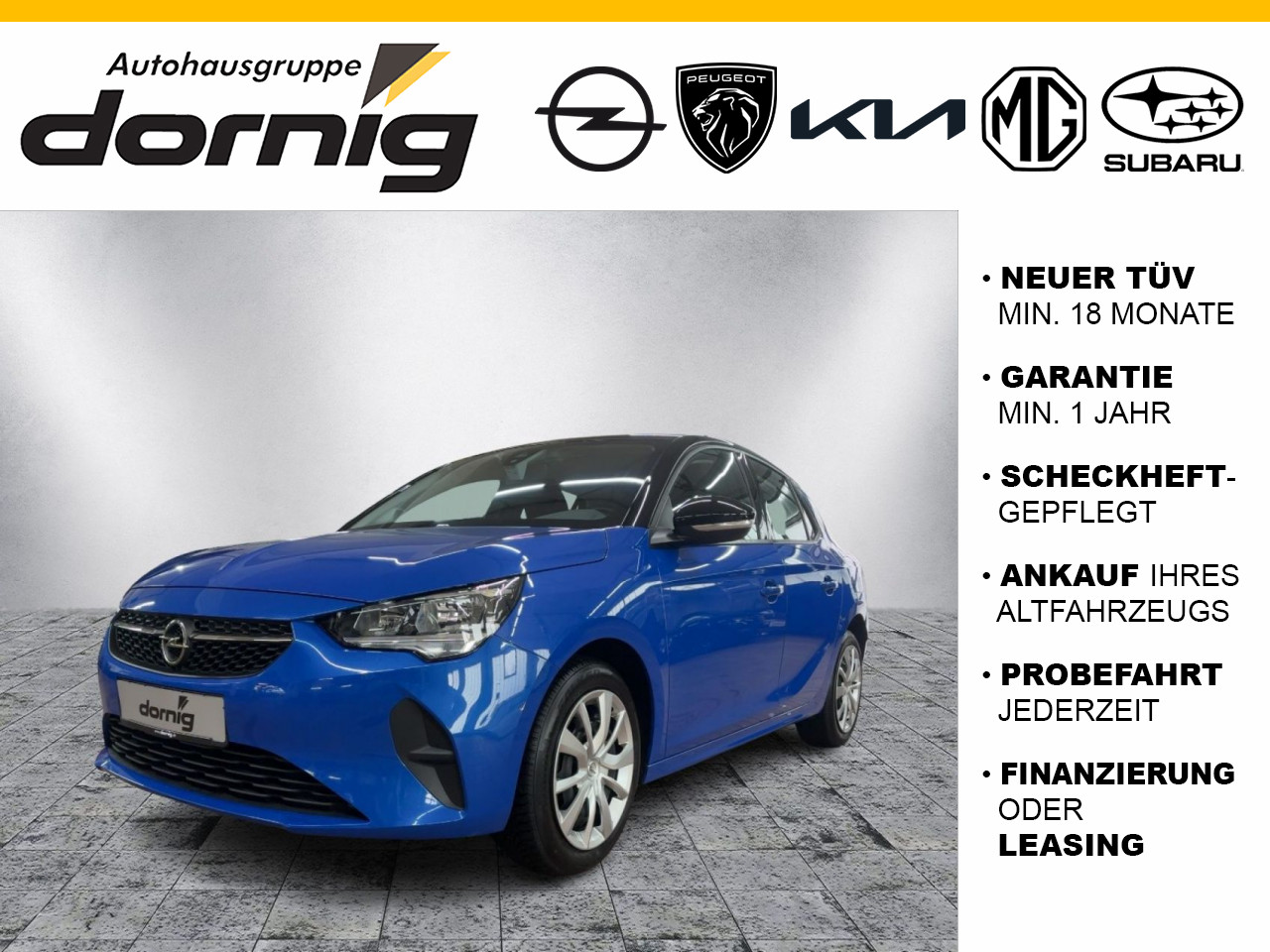 Opel Corsa F Edition Winterpaket