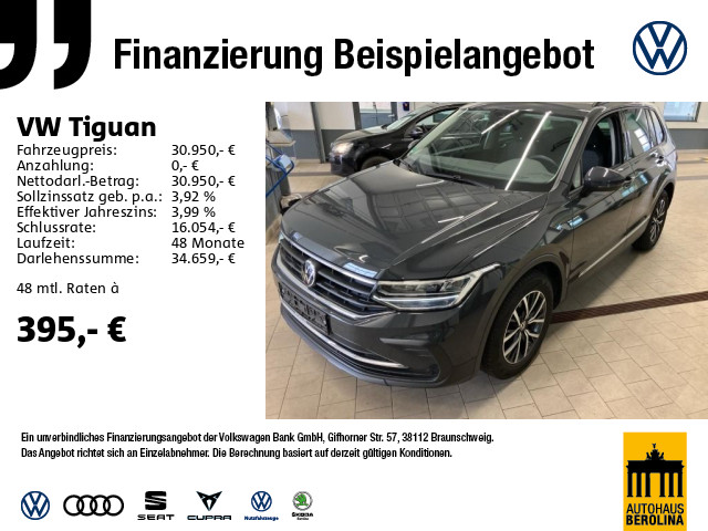 Tiguan 1.5 TSI Life DSG *ACC*App-Connect*SHZ*