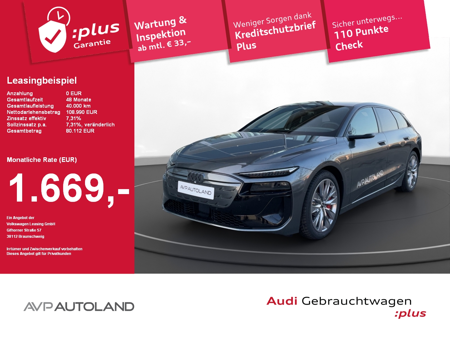 S6 Avant e-tron quattro | PANO | LED | AHK |