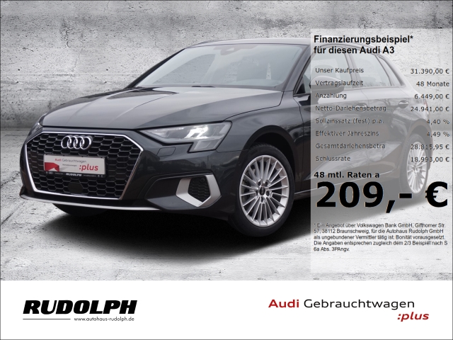 A3 Sportback advanced 35 TFSI S-tronic NAVI Kamera