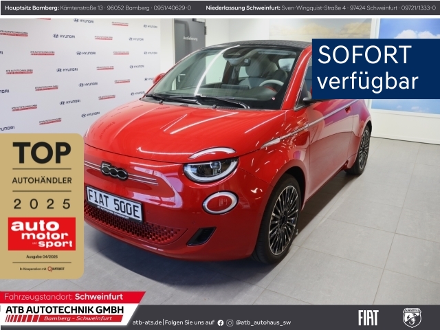 Fiat 500E Cabrio h LaPrima