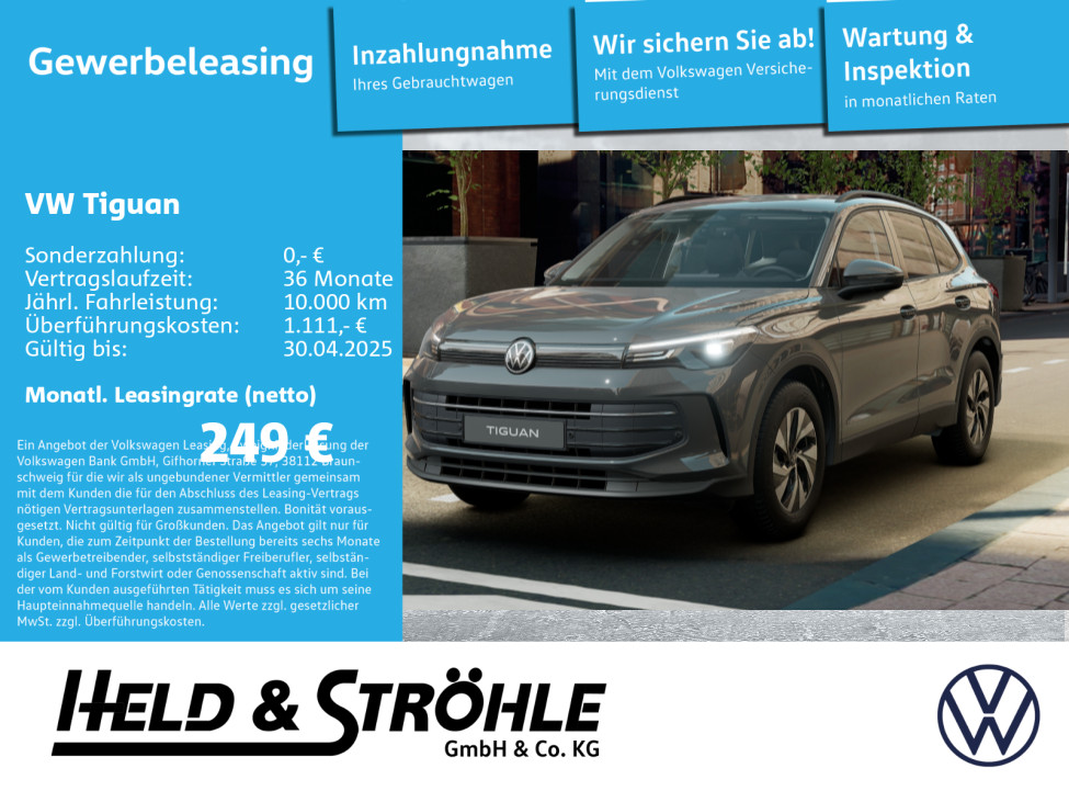 Tiguan Life 1.5 eTSI 96 kW SHZ / ACC / Kamera / LED