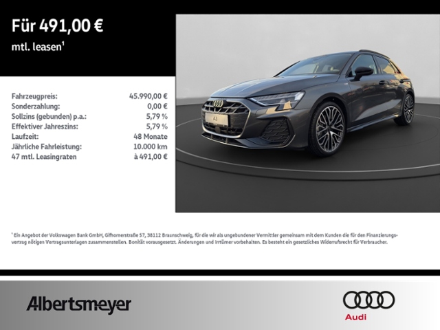 A3 Sportback 35 TFSI S-LINE+AHK+MATRIX+ACC+NAVI+