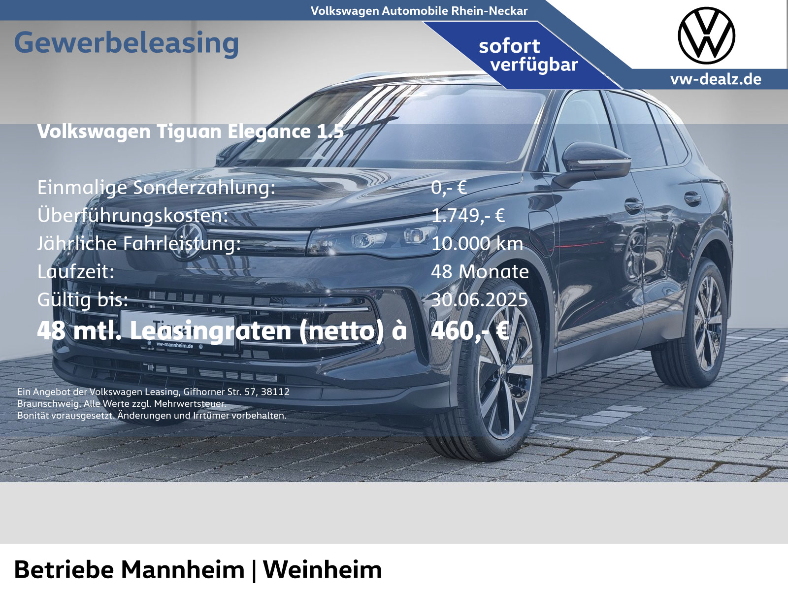 Tiguan Elegance 1.5 eHybrid OPF DSG