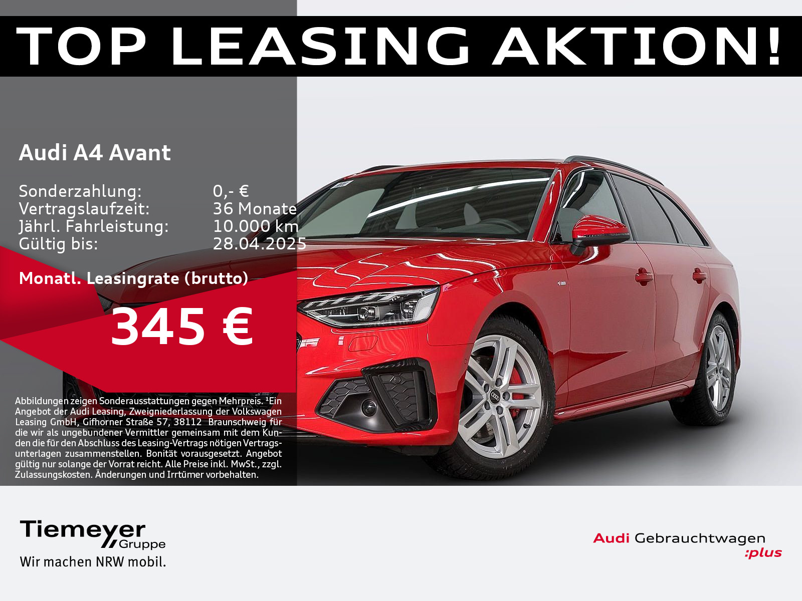 Audi A4 Avant 40 TFSI Q S LINE LM19