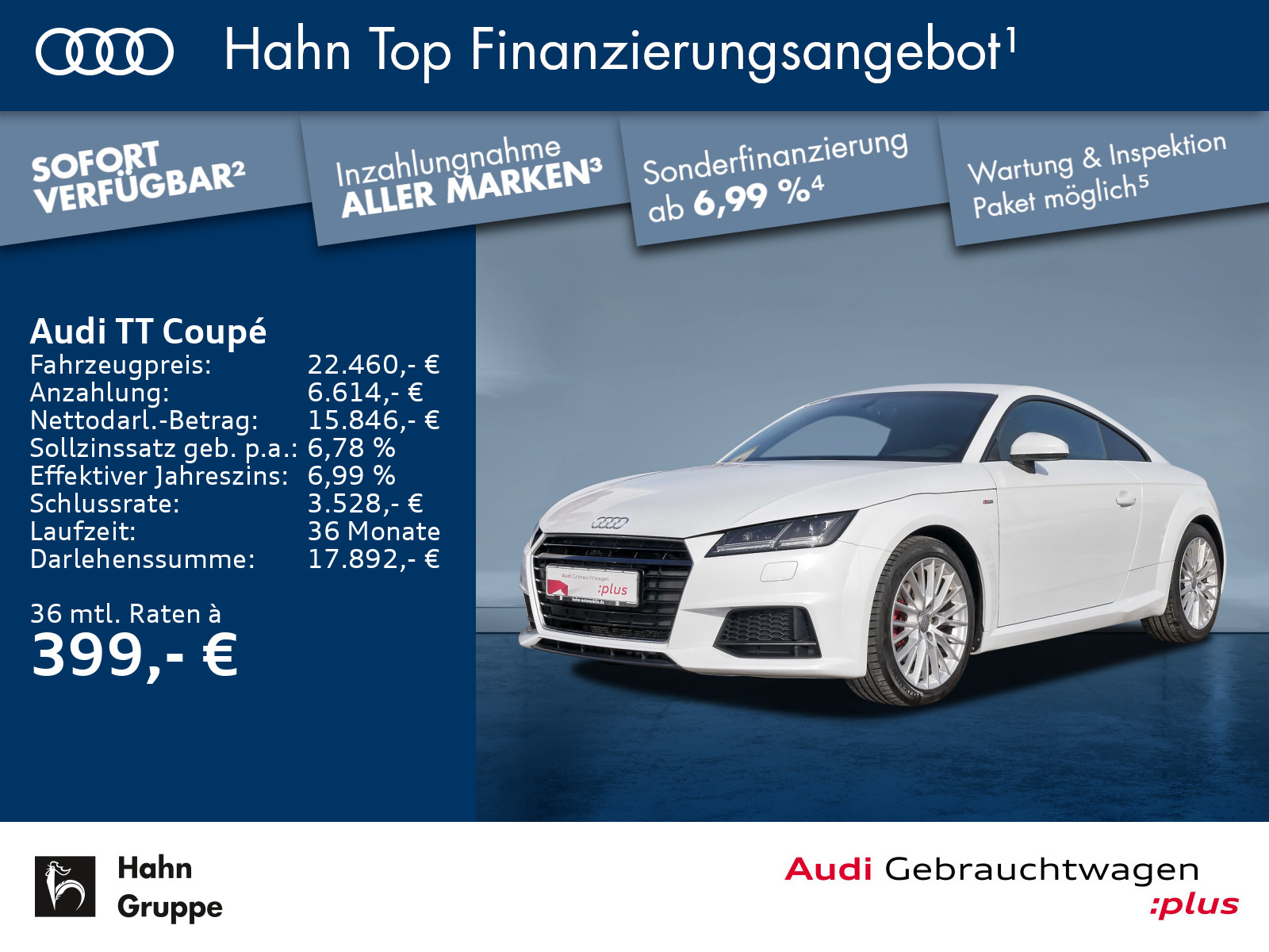Audi TT 1.8 TFSI Coupe S-Line Alca Einpark