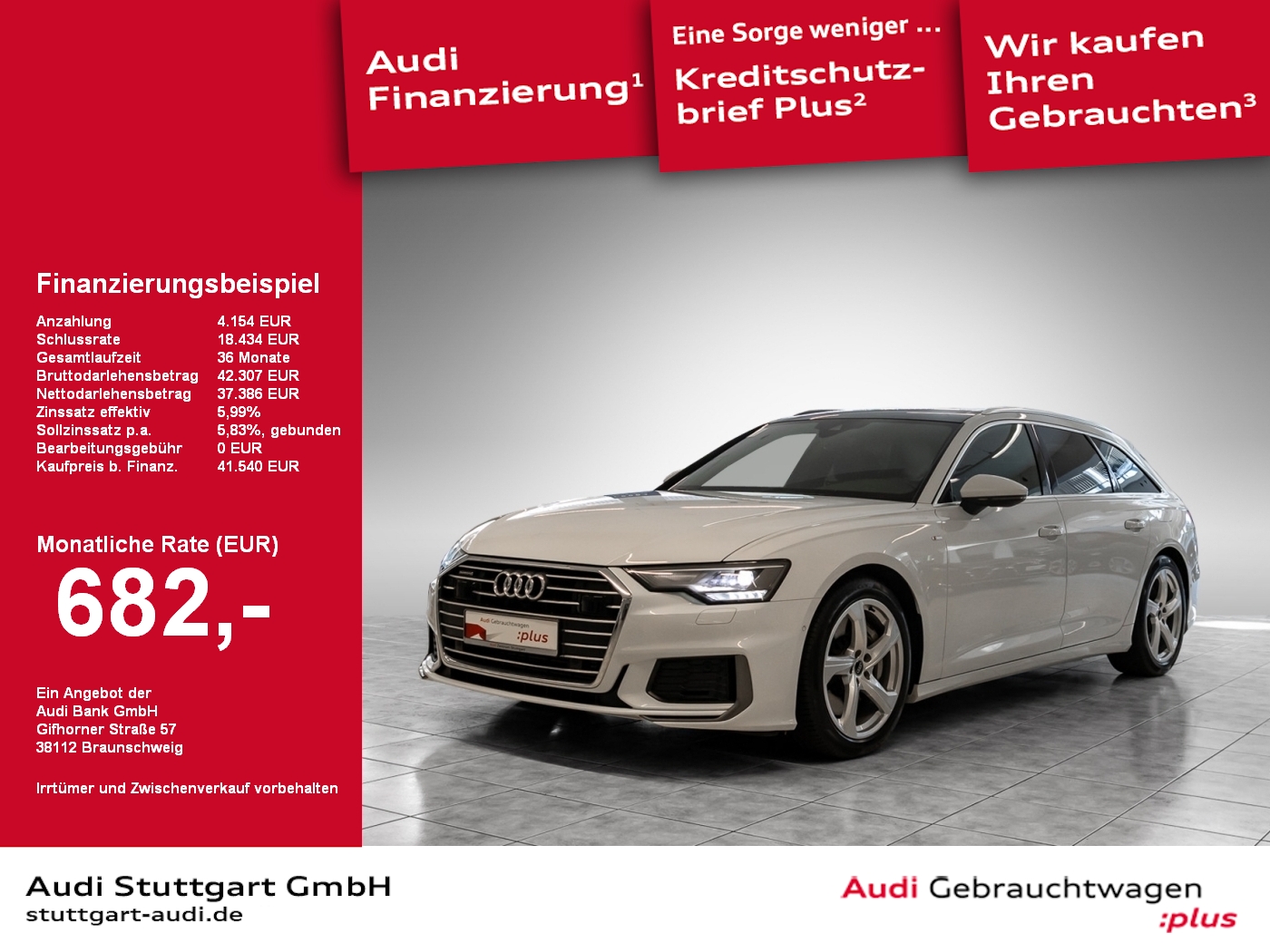 Audi A6 Avant S line 50 TFSI e quattro