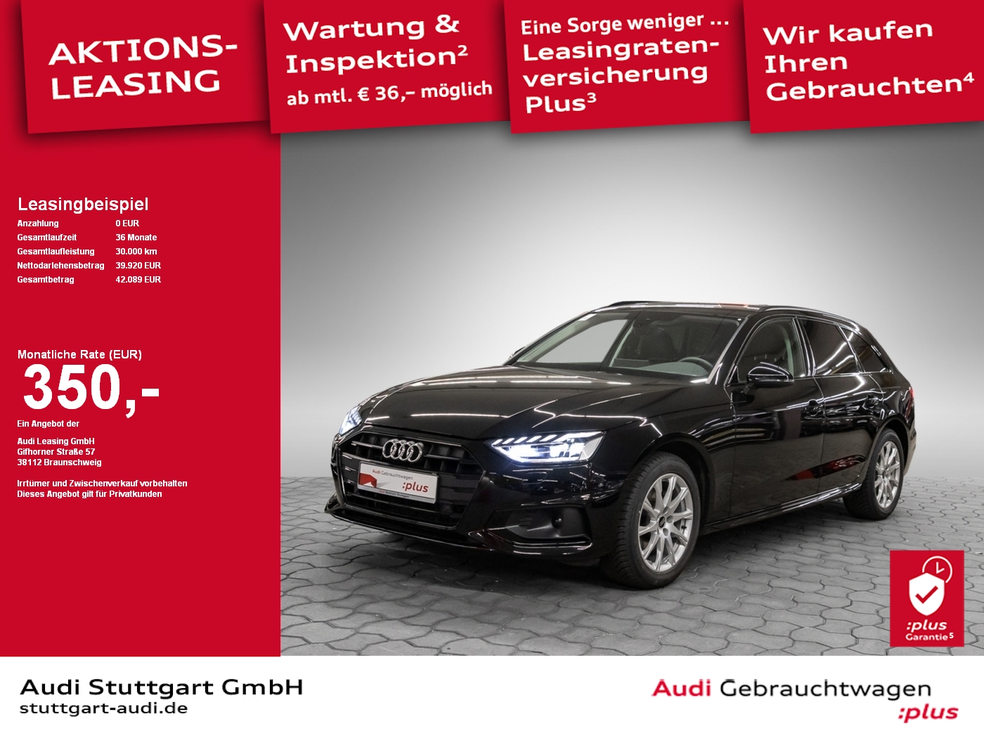 Audi A4 Avant advanced 35 TDI VC