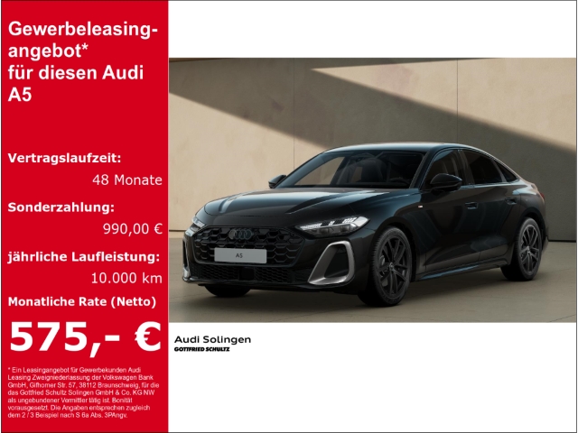 Audi A5 Limousine quattro edition oneedition one