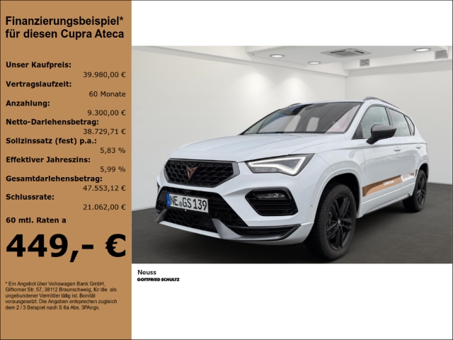 CUPRA Ateca 1.5 TSI 110KW VERFÜGBAR