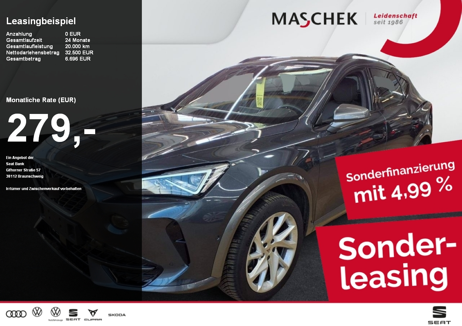 CUPRA Formentor 2.0 TDI FLA