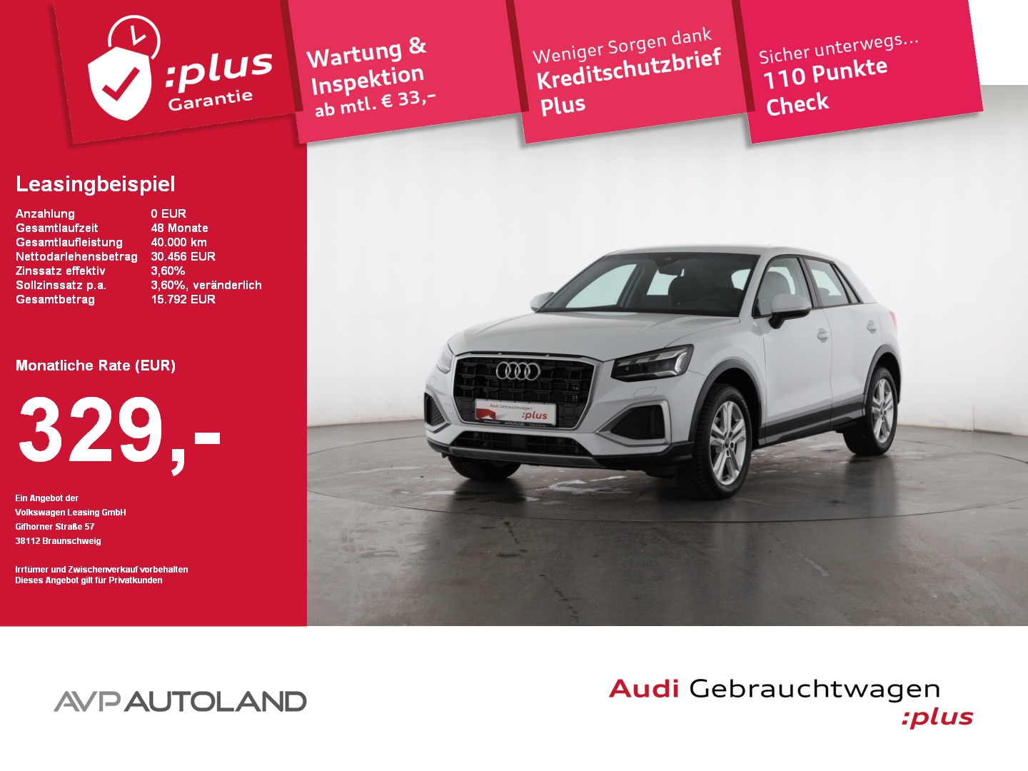 Q2 35 TFSI S tronic advanced AHK | MATRIX-LED