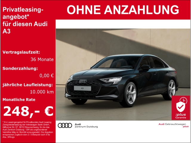 A3 Limousine 30 TFSI advanced