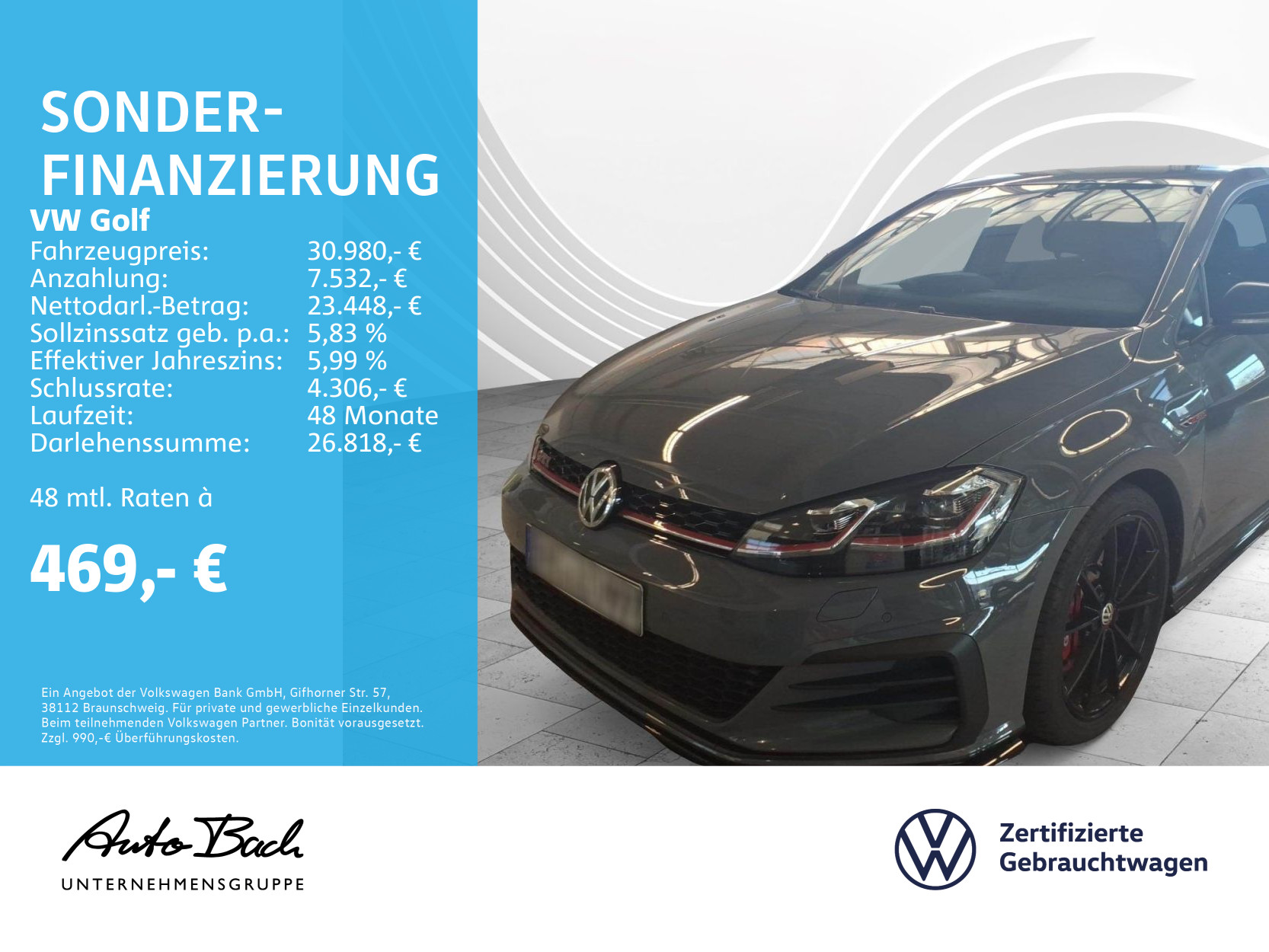 Volkswagen Golf 2.0 VII GTI TCR EPH