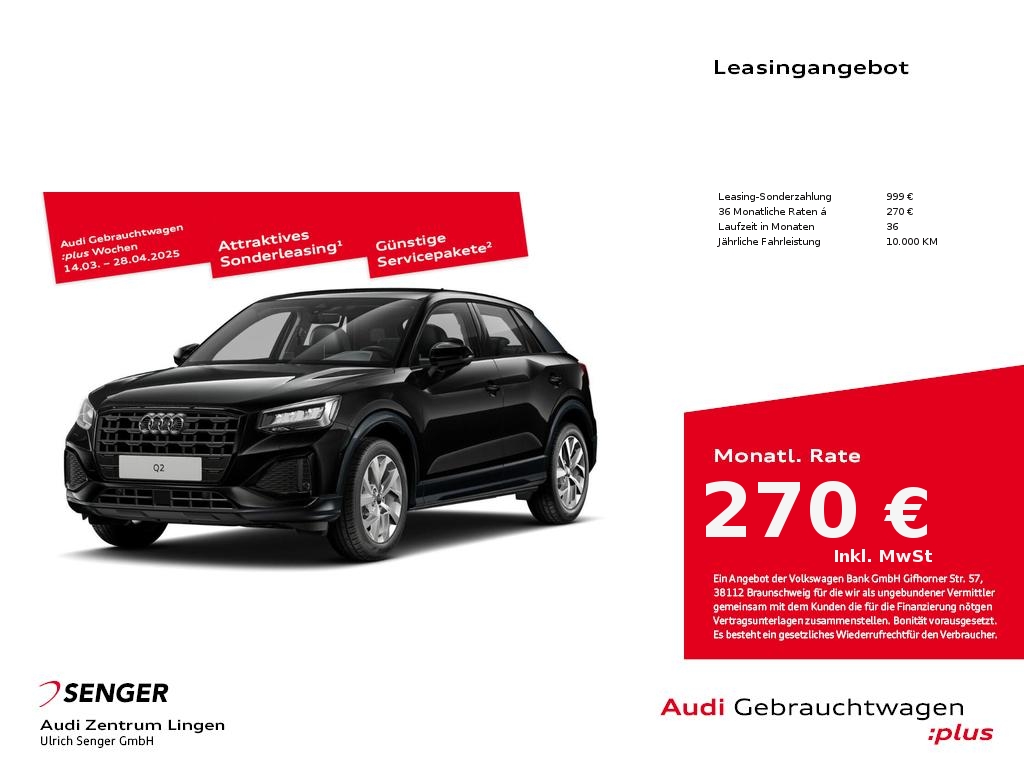 Audi Q2 Advanced 35 TDI Funktions-Paket