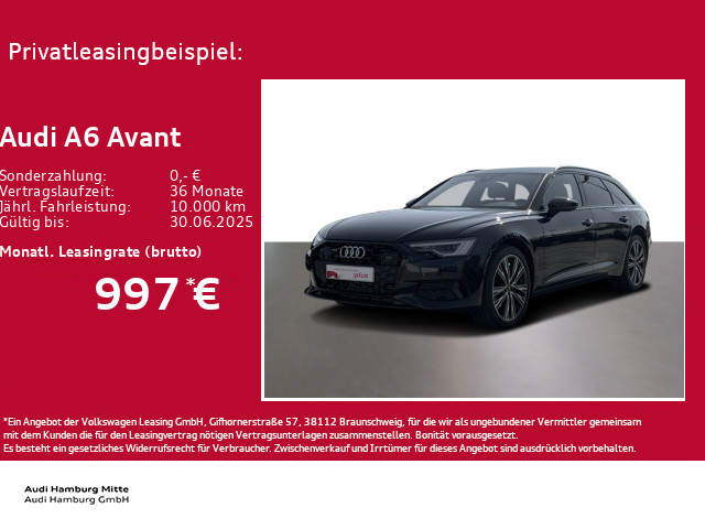 A6 Avant 45 TFSI advanced quattro S tronic AHK B&O