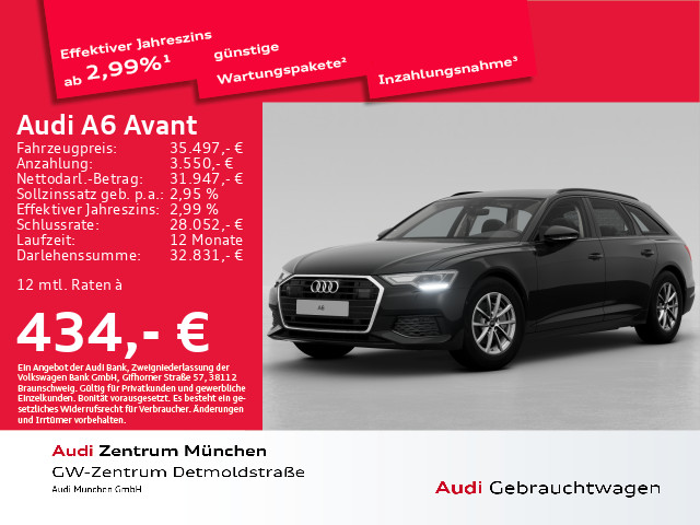 A6 Avant 35 TDI S tronic ACC/Navi+/PDC+