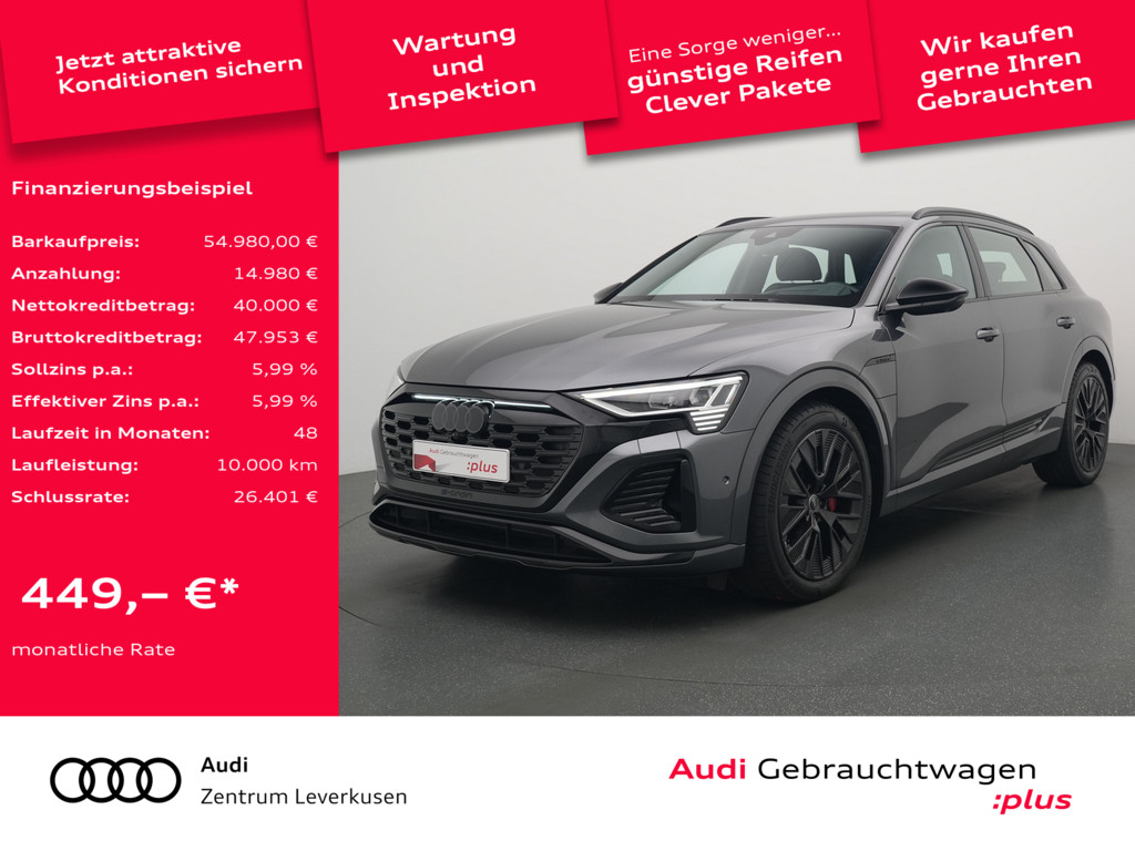 Q8 e-tron quattro VIRT NAVI LEDER CARPLAY ACC