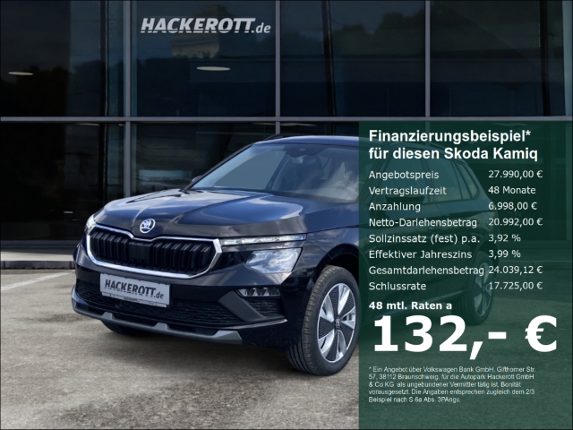 Kamiq Tour 1.0 TSI SMARTLINK PDC v+h ACC Klima