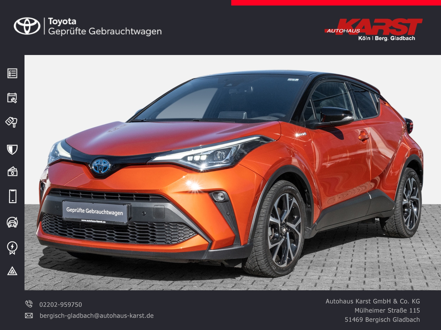 Toyota C-HR 2.0 -L-HYBRID