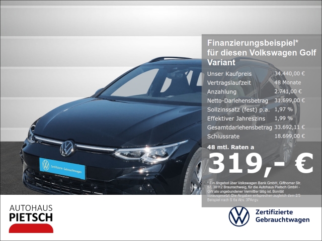 Golf Variant VIII 2.0 TDI DSG R-Line Matrix Pano