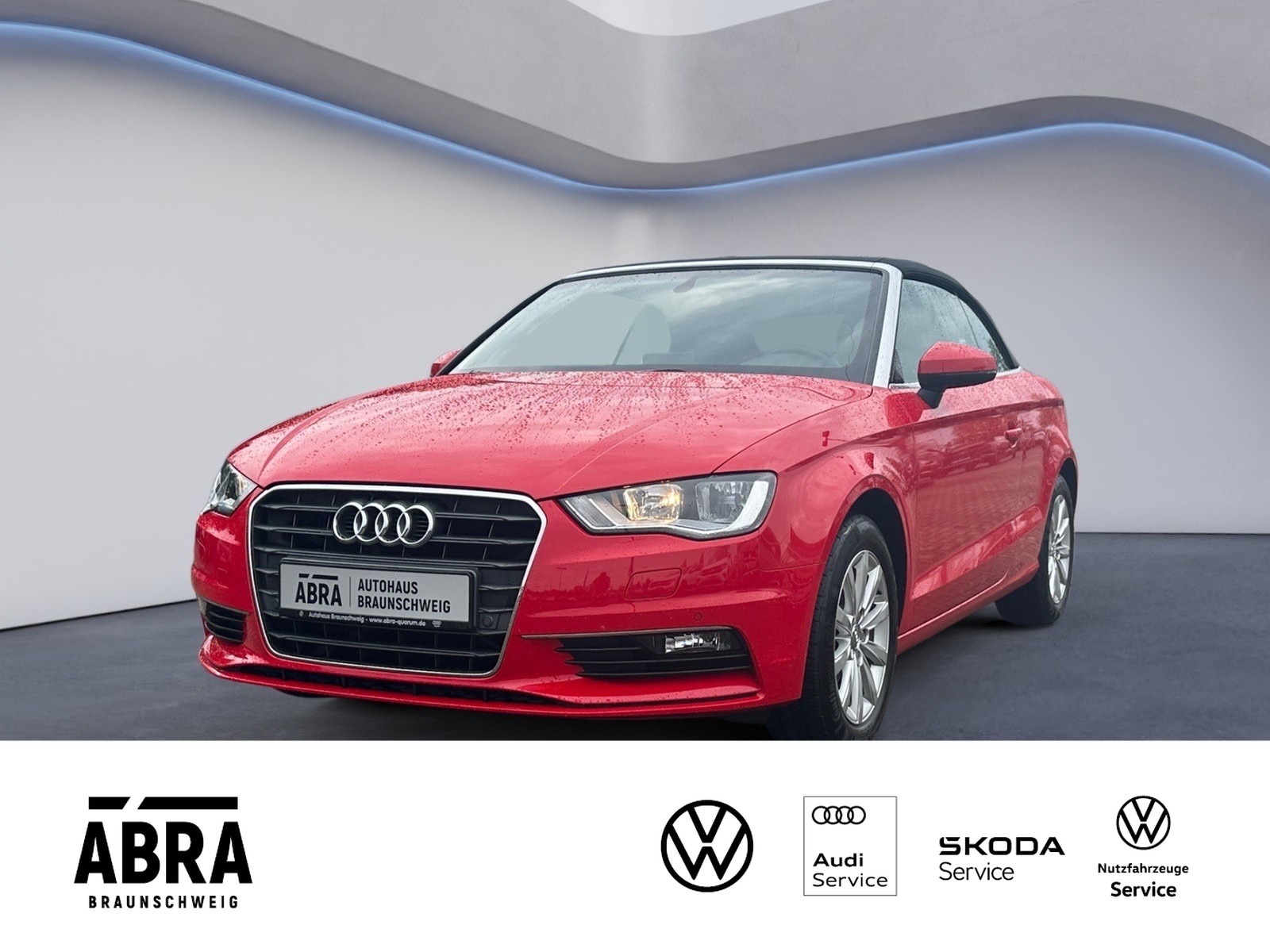 A3 Cabriolet 1.4 TFSI attraction CAM+NAV+GRA+PDC