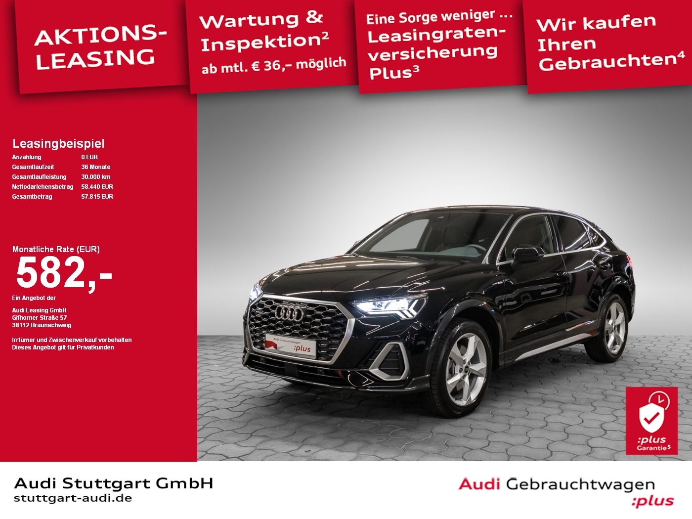 Audi Q3 Sportback S line 40 TDI quattro