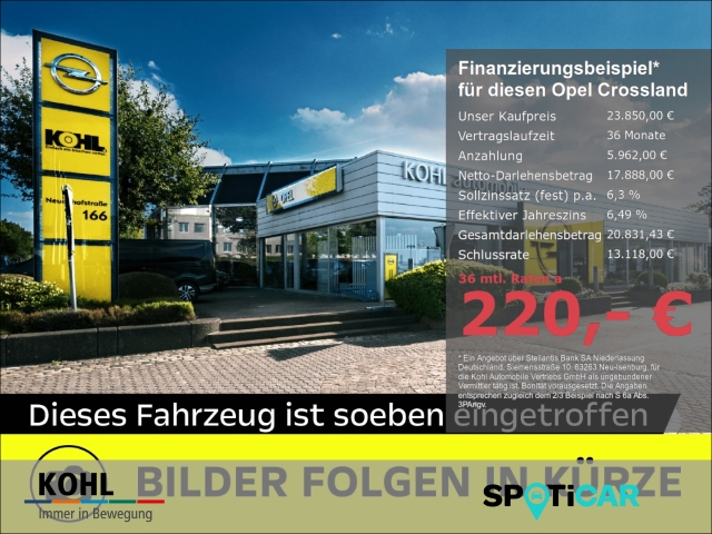 Opel Crossland 1.2 Elegance Turbo EU6e